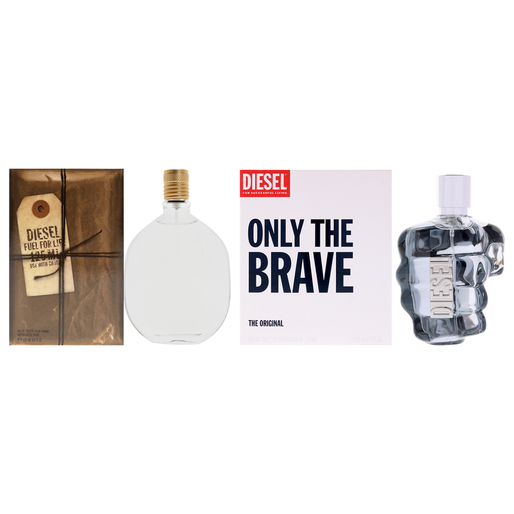 Diesel Kit by Diesel for Men - 2 Pc Kit 4.2oz Diesel Only The Brave